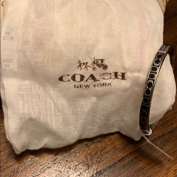 Coach Jewelry - Signature coach bangle (brandnew)